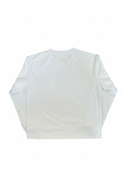 Omni Essence Long Sleeve Back – White Background