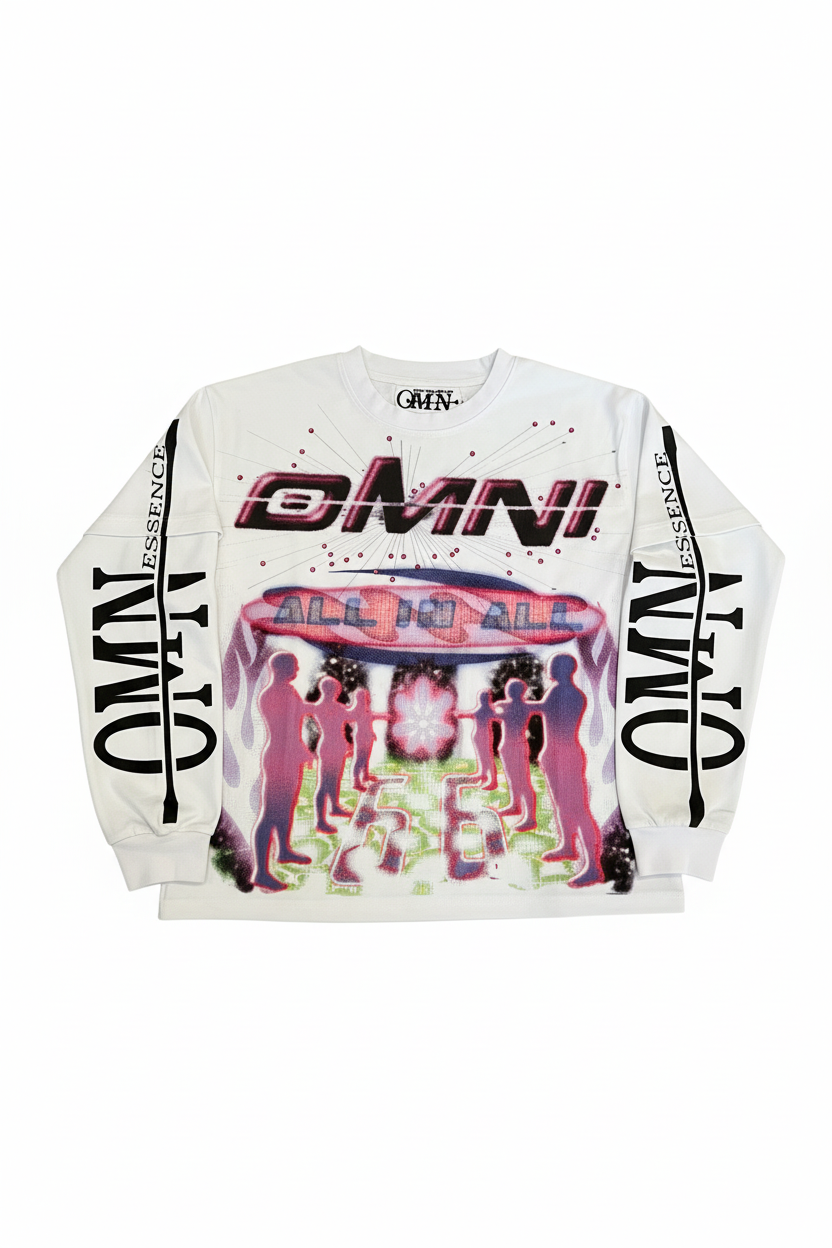 Omni Essence Long Sleeve – White Background